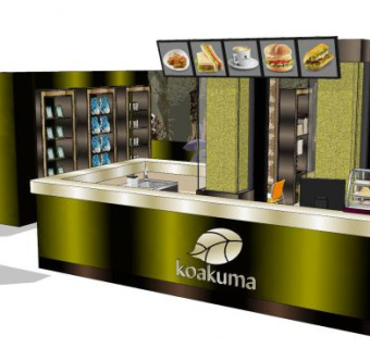 咖啡店咖啡厅咖啡屋SU模型下载_sketchup草图大师SKP模型