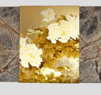 背景墙装饰墙装饰板SU模型下载_sketchup草图大师SKP模型