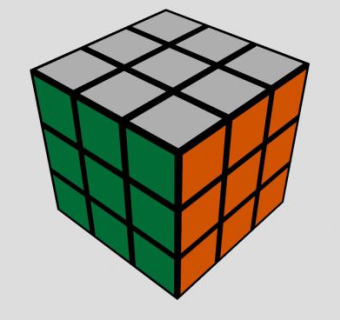 方形魔方智力玩具SU模型下载_sketchup草图大师SKP模型