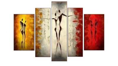 艺术照片墙装饰画SU模型下载_sketchup草图大师SKP模型