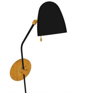 现代壁灯灯具SU模型下载_sketchup草图大师SKP模型