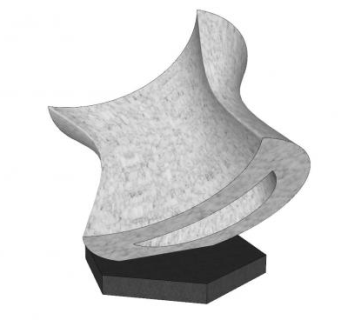 工艺品雕塑陈设SU模型下载_sketchup草图大师SKP模型