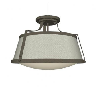 工业装饰吊灯SU模型下载_sketchup草图大师SKP模型