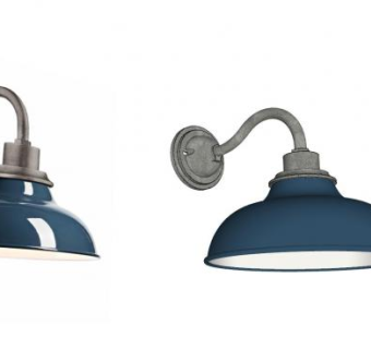 工业壁灯SU模型下载_sketchup草图大师SKP模型