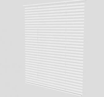 白色的百叶窗SU模型下载_sketchup草图大师SKP模型