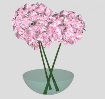 装饰插花花瓶SU模型下载_sketchup草图大师SKP模型