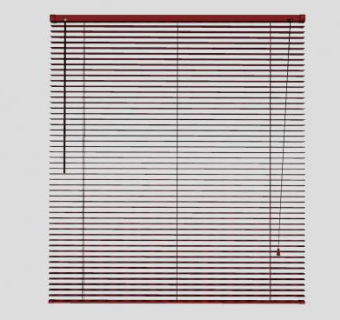 红色百叶窗窗帘SU模型下载_sketchup草图大师SKP模型