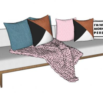 现代沙发家具sketchup模型下载_sketchup草图大师SKP模型