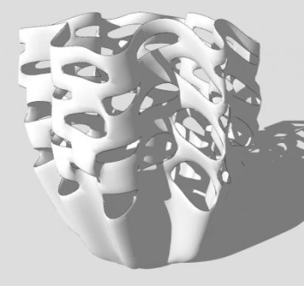 艺术花瓶SU模型下载_sketchup草图大师SKP模型