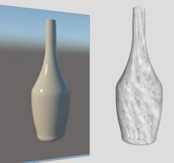 细长的花瓶SU模型下载_sketchup草图大师SKP模型