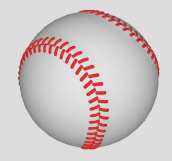 垒球SU模型下载_sketchup草图大师SKP模型