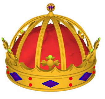 王冠皇冠SU模型下载_sketchup草图大师SKP模型