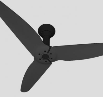 铁皮吊扇风扇SU模型下载_sketchup草图大师SKP模型