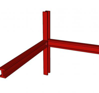 钢节点SU模型_su模型下载 草图大师模型_SKP模型