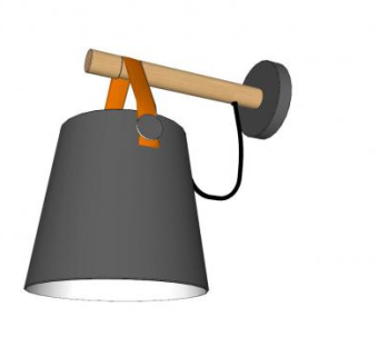 现代灯具壁灯SU模型下载_sketchup草图大师SKP模型