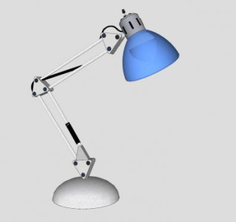 现代桌面台灯SU模型下载_sketchup草图大师SKP模型