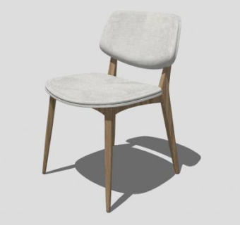 木凳子木椅子SU模型下载_sketchup草图大师SKP模型