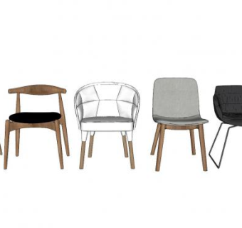 凳子家具SU模型下载_sketchup草图大师SKP模型