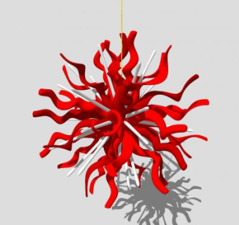 海星装饰品工艺品陈设摆件SU模型下载_sketchup草图大师SKP模型