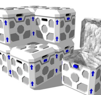 储物盒收纳箱SU模型下载_sketchup草图大师SKP模型