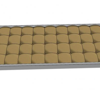 飘窗座垫SU模型下载_sketchup草图大师SKP模型