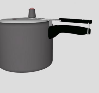 压力锅高压锅SU模型下载_sketchup草图大师SKP模型