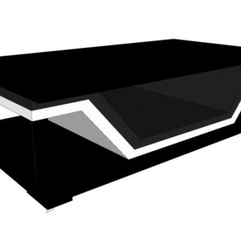 现代客厅茶几SU模型下载_sketchup草图大师SKP模型