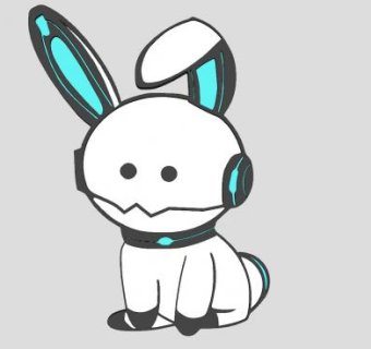 机器人小兔子装饰SU模型下载_sketchup草图大师SKP模型