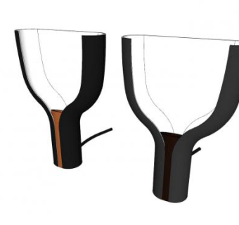 流萤灯桌灯SU模型下载_sketchup草图大师SKP模型