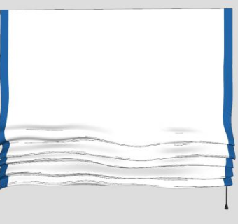 简约罗马帘SU模型下载_sketchup草图大师SKP模型