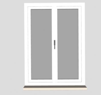 玻璃窗口窗户SU模型下载_sketchup草图大师SKP模型