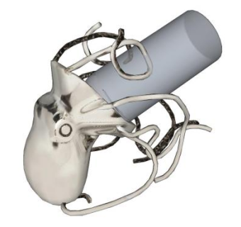 瓶架章鱼工艺品摆件SU模型下载_sketchup草图大师SKP模型