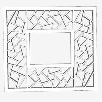 石膏花窗SU模型下载_sketchup草图大师SKP模型