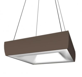 方形LED吊灯SU模型下载_sketchup草图大师SKP模型