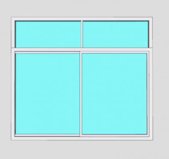 常见的玻璃窗窗户窗口SU模型下载_sketchup草图大师SKP模型