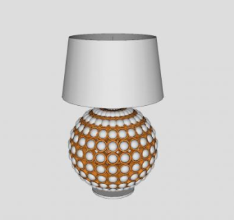 现代风床头灯台灯桌灯SU模型下载_sketchup草图大师SKP模型