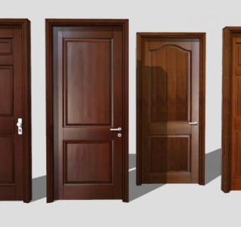 木门家具SU模型下载_sketchup草图大师SKP模型