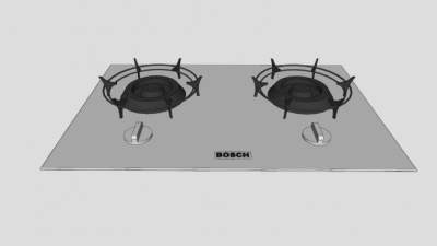 家用燃气灶灶具SU模型下载_sketchup草图大师SKP模型