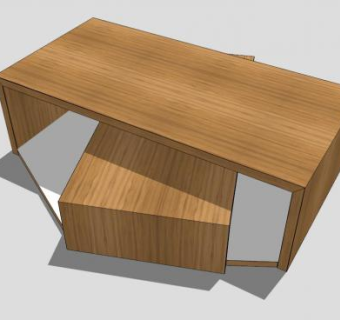 新中式简易红木茶几SU模型下载_sketchup草图大师SKP模型