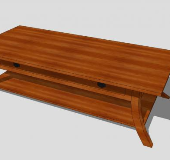经典中式风格红木茶几SU模型下载_sketchup草图大师SKP模型