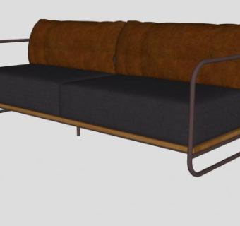 现代精美沙发家具SU模型下载_sketchup草图大师SKP模型