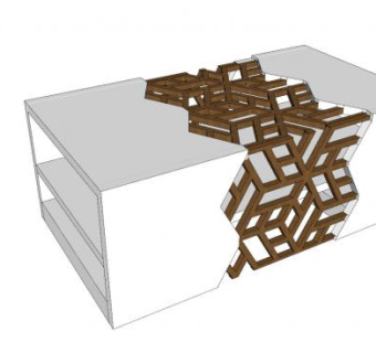现代茶几家具SU模型下载_sketchup草图大师SKP模型