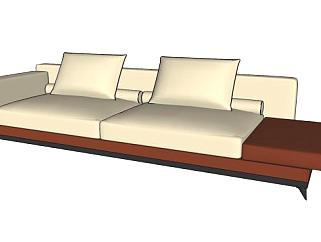 两用沙发家具SU模型下载_sketchup草图大师SKP模型