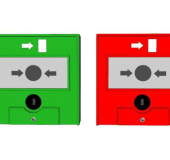 紧急出口按钮SU模型下载_sketchup草图大师SKP模型