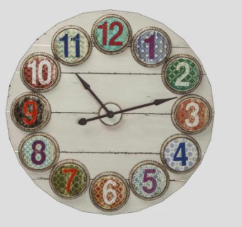 墙钟挂钟装饰钟SU模型下载_sketchup草图大师SKP模型