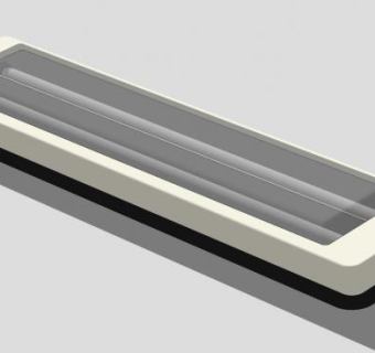 集成LED吊顶灯灯具SU模型下载_sketchup草图大师SKP模型