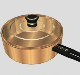 厨房汤锅锅头SU模型下载_sketchup草图大师SKP模型