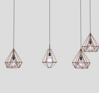 装饰小吊灯灯具sketchup模型下载_sketchup草图大师SKP模型