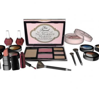 女人的化妆品化妆盒SU模型下载_sketchup草图大师SKP模型