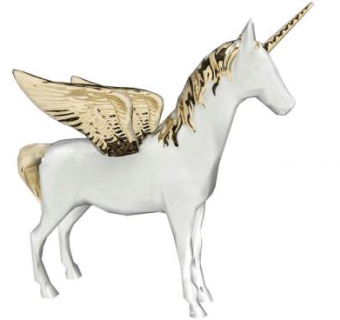 小飞马工艺品摆件雕塑SU模型下载_sketchup草图大师SKP模型